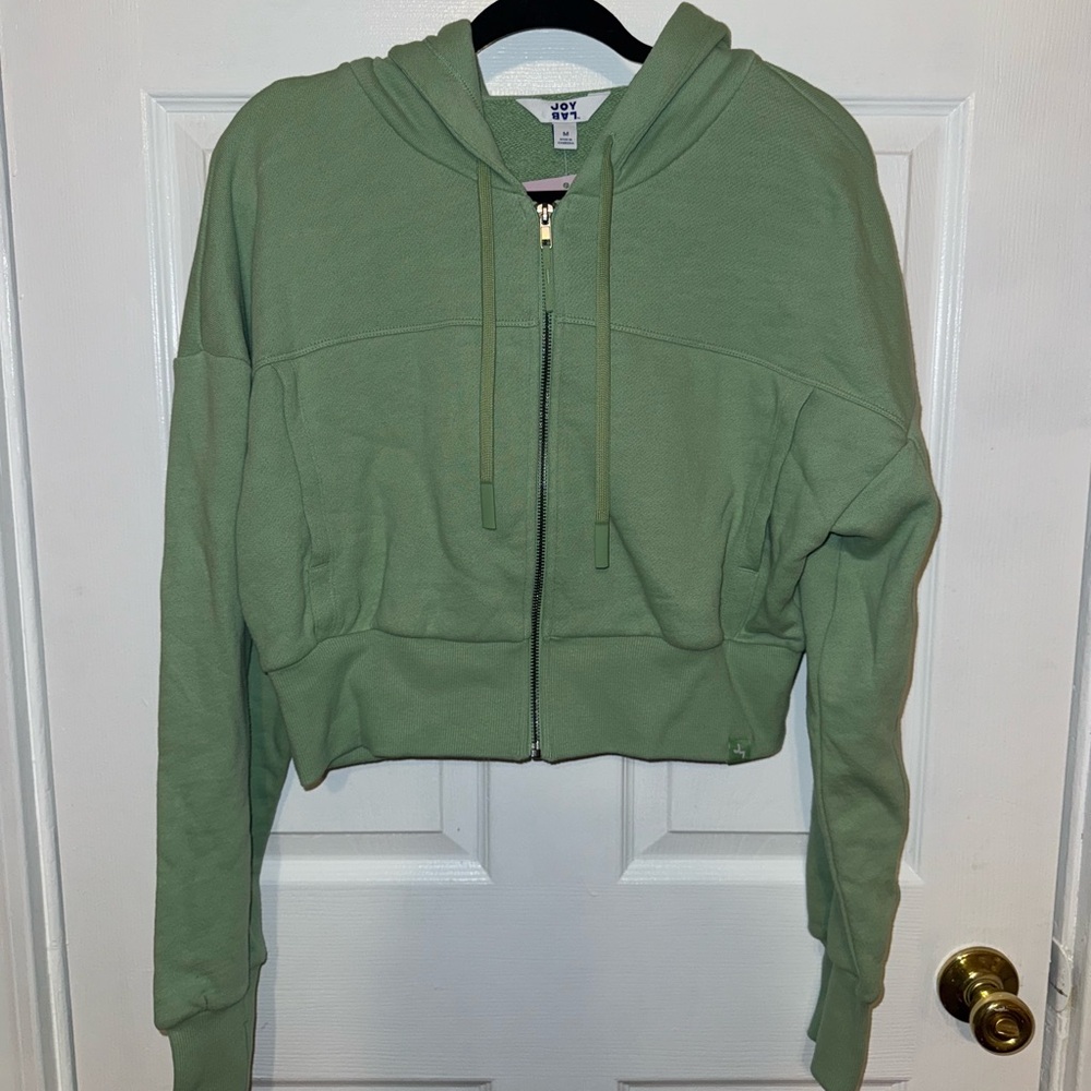 NWT JoyLab Mint Green Hoodie with Drawstring